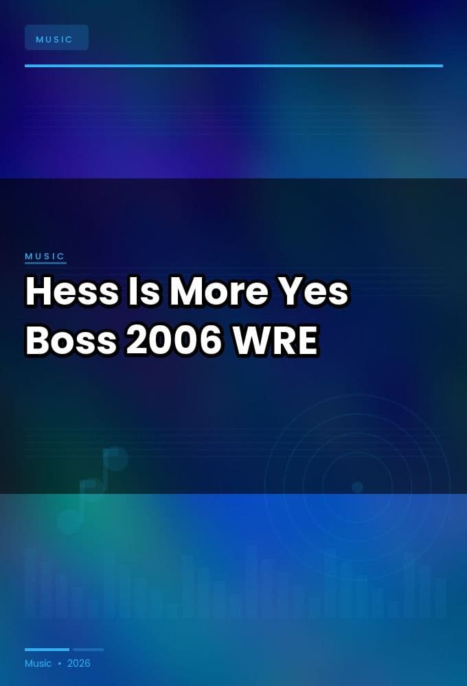 Hess_Is_More-Yes_Boss_WEB-2006-WRE